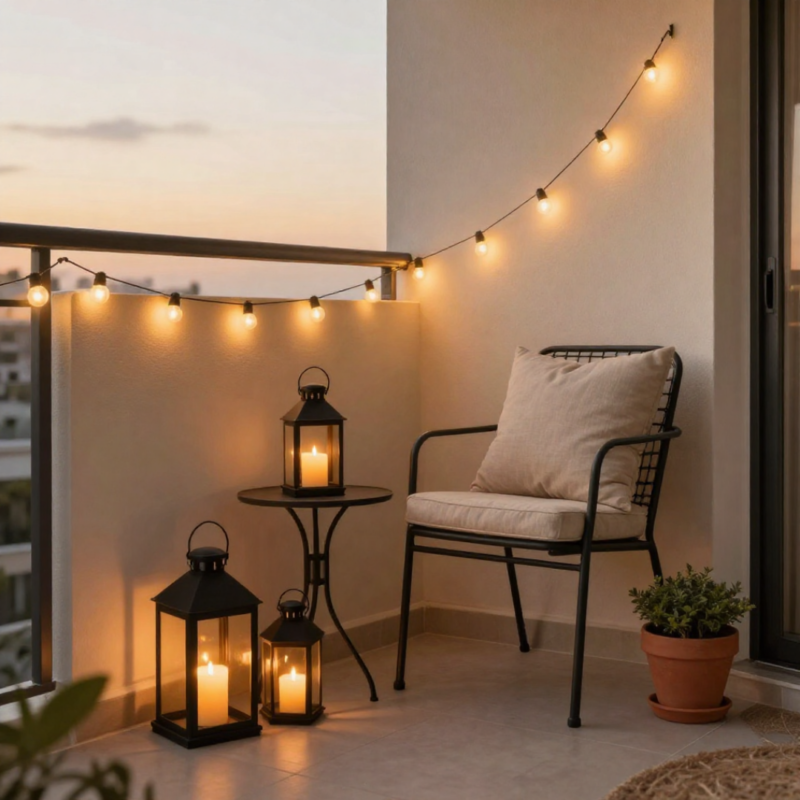 outdoor string lights
