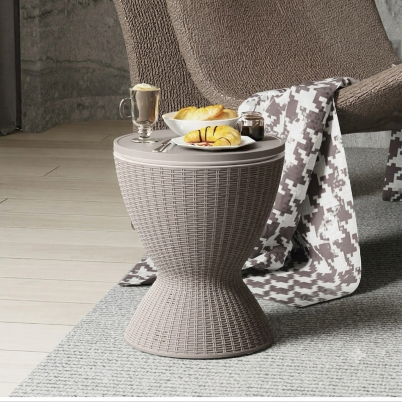outdoor cooler table