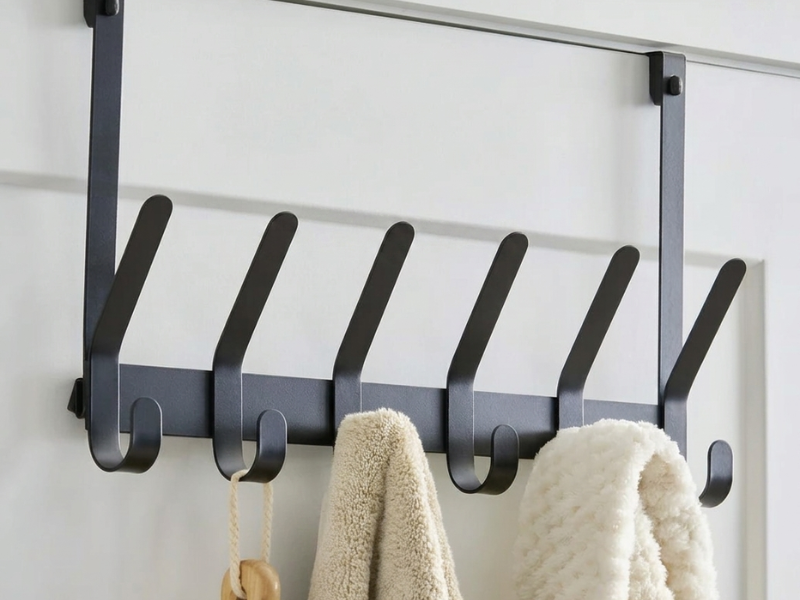 Over the door towel hooks